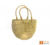 Natural Straw U- Bag Small(#388)-thumb-0