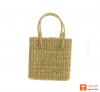 Natural Straw Handmade Slim and Small Bag(#389)-thumb-1