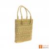 Natural Straw Handmade Slim and Small Bag(#389)-thumb-0