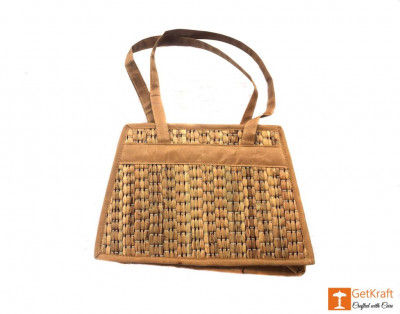 Natural Straw Square Handbag(#399)-gallery-0