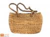 Natural Straw Hobo Bag(#401)-thumb-1