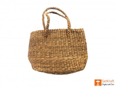 Natural Straw Shopping bag(#404)-gallery-0