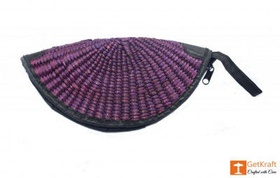 Natural Straw Handmade Clutch(#408)-gallery-0