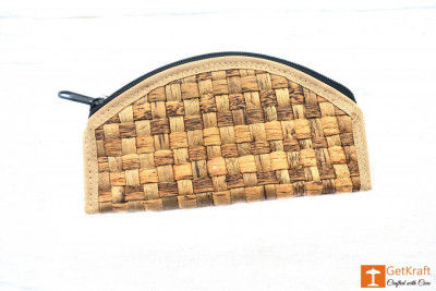 Natural Straw Handmade Clutch(#410)-gallery-0