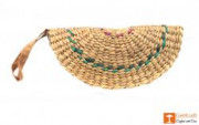 Natural Straw Handmade Clutch(#411) - Getkraft.com