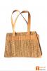 Natural Straw Square Shape Hand Bag(#418)-thumb-0