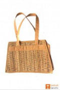 Natural Straw Square Shape Hand Bag(#418) - Getkraft.com