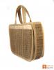 Natural Straw Designer Hobo Bag(#424)-thumb-3