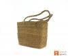 Natural StrawHandmade Bag with long handle(#430)-thumb-2