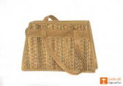 Water Hyacinth Medium-sized Hand Bag(#431) - Getkraft.com