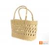 Natural Straw Handcrafted Net Basket(#433)-thumb-2