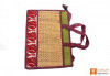 Jute and Natural Straw Handbag (Multicolored)(#453) - Getkraft.com