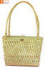 Large Natural Straw Handbag with beautiful design and handle(#513) - Getkraft.com