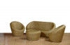 Sofa Set from Cane 3 1 1 with table(#562) - Getkraft.com