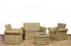 Cane Sofa Set 2 1 1 with table(#568) - Getkraft.com