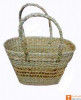 Medium Sized Natural Straw Tote Handbag(#579) - Getkraft.com
