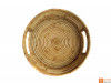 Round Handmade Cane Serving Tray(#609) - Getkraft.com