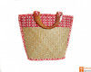 Sitalpati Handmade Bag with Red White Mix patterns(#615) - Getkraft.com