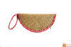 Designer Sitalpati Handmade Clutch with Embroidered Border(#617)-thumb-0