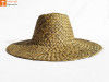 Attractive Natural Straw Hat - Unisex(#622)-thumb-1