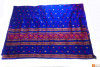 Contrasting Assamese Pat Chador Mekhela Set(Navy Blue)(#699)-thumb-0