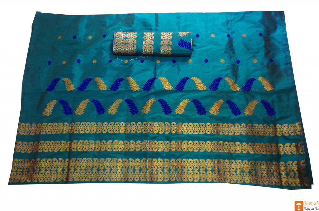 Assamese traditional handwoven silk (pator) mekhela chador....by meghali  silk uzanbazar guwahati Assam..to o… | Elegant saree, Traditional dresses,  Assam silk saree