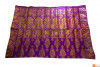 Purple and Golden Assamese Silk Saree Set from Sualkuchi(#706)-thumb-0