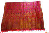 Pure Pat Silk Chador Mekhela Set with Peacock Patterns from Sualkuchi(#709)-thumb-0