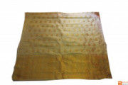 Ethnic Golden Color Mekhela Chador Set from Sualkuchi(#710) - Getkraft.com