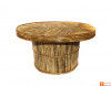 Handcrafted Eco-friendly Cane Tea Table Home Decor(#718)-thumb-0