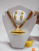 Medium Sized Hilikha Pendant Necklace Assamese Traditional Jewellery(#726) - Getkraft.com