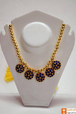 Assamese Traditional japi Haar Jewellery Set from Assam(#738)-gallery-0