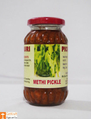 Fenugreek or Methi Pickle from Ms Gouri(#748)-gallery-0