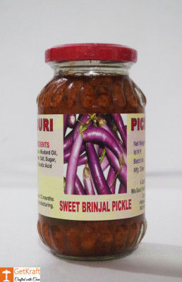 Sweet Brinjal Pickle by Ms Gouri 300g(#758)-gallery-0