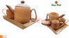 Bamboo Tea pot Crockery Set 1 Tea pot 2 Mugs Assam Handicrafts(#780) - Getkraft.com