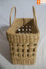 Natural Straw Handmade Net Shopping Bag(#792)-thumb-2