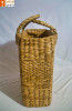 Handmade Straw Beach Picnic Shopping Bag(#797)-thumb-1