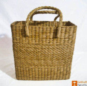 Handmade Straw Beach Picnic Shopping Bag(#797) - Getkraft.com