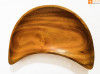 Wooden Acacia Crescent Moon Shaped Catch-all Tray(#813)-thumb-2