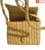 Natural Stylish Natural Straw Sling bag for Women(#844)-thumb-2