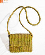 Natural Stylish Natural Straw Sling bag for Women(#844) - Getkraft.com