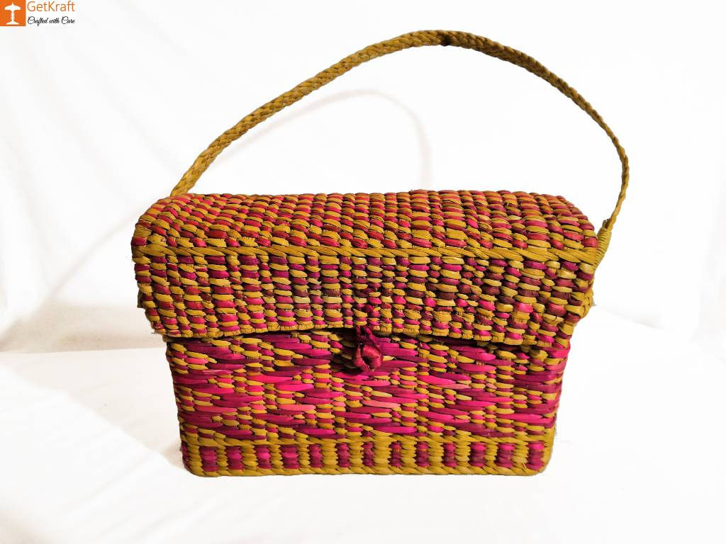 Ella Straw Basket Tote Bag: Women's Designer Tote Bags | Tory Burch