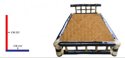 Eco-friendly Bamboo Double Bed(#864)-gallery-0