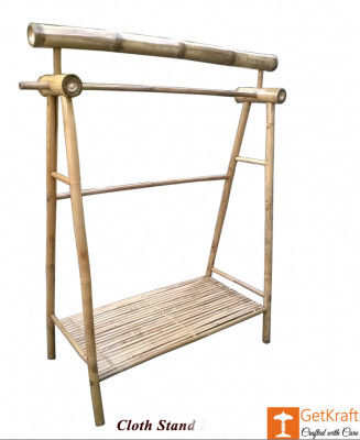 Bamboo Cloth Stand(#878)-gallery-0