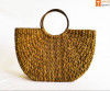 Womens Handmade U bag made of Natural Straw(#888) - Getkraft.com