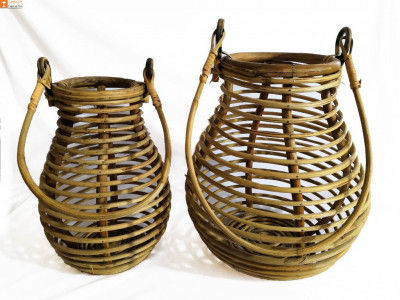 Multipurpose Cane Matka Basket(#891)-gallery-0