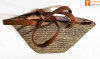 Stylish Handbag made of Palm Leaves(#899)-thumb-2