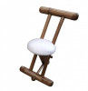 Stylish Outdoor Garden Lawn Backyard Bamboo Single Chair Furniture(#906)-thumb-0