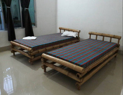 Attractive Bamboo Bed for Living Room(#915)-gallery-0