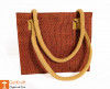 Jute Women Handbag (Multicolored)(#922)-thumb-2